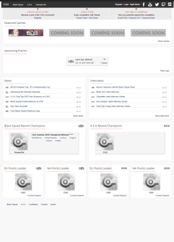 competitive gaming organization